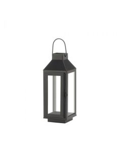 SMALL SQUARE TOP BLACK LANTERN